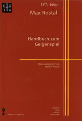 Rostal |  Handbuch zum Geigenspiel | Buch |  Sack Fachmedien
