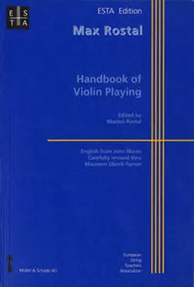 Rostal |  Handbook of Violin Playing | Buch |  Sack Fachmedien