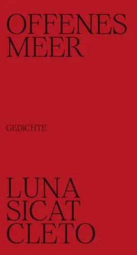 Sicat Cleto |  Offenes Meer | Buch |  Sack Fachmedien