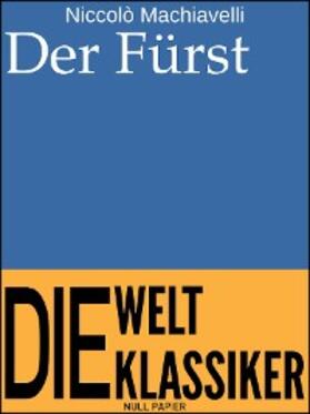 Machiavelli | Der Fürst | E-Book | www2.sack.de