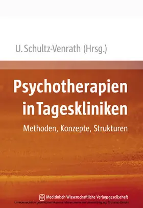 Schultz-Venrath |  Psychotherapien in Tageskliniken | eBook | Sack Fachmedien