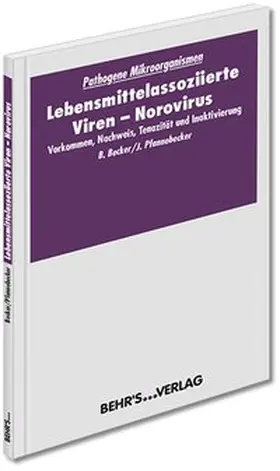 Becker / Pfannebecker |  Lebensmittelassoziierte Viren - Norovirus | Buch |  Sack Fachmedien