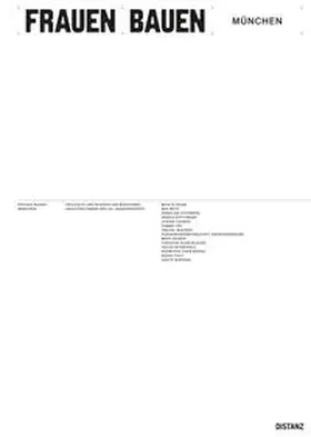 Hallama / Hartmann / Jacob |  FRAUEN BAUEN | Buch |  Sack Fachmedien