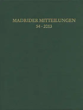 Deutsches Archäologisches Institut. Madrid |  Madrider Mitteilungen | Buch |  Sack Fachmedien