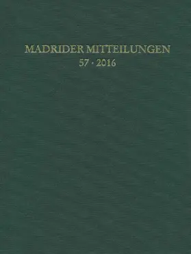 Deutsches Archäologisches Institut. Madrid |  Madrider Mitteilungen | Buch |  Sack Fachmedien
