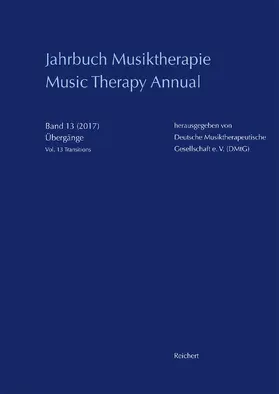  Jahrbuch Musiktherapie / Music Therapy Annual | Buch |  Sack Fachmedien
