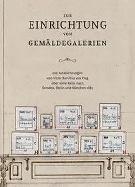 Staatliche Kunstsammlungen Dresden / Nationalgalerie in Prag / Hüsgen |  Zur Einrichtung von Gemäldegalerien | Buch |  Sack Fachmedien