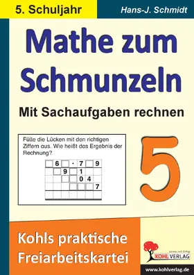 Schmidt |  Mathe zum Schmunzeln - Mit Sachaufgaben rechnen / Klasse 5 | eBook | Sack Fachmedien