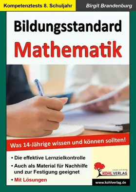 Brandenburg |  Bildungsstandard Mathematik | eBook | Sack Fachmedien