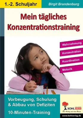 Brandenburg |  Mein tägliches Konzentrationstraining / Klasse 1-2 | eBook | Sack Fachmedien