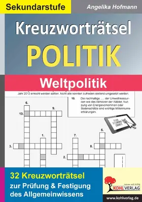 Hofmann |  Kreuzworträtsel Politik / Weltpolitik | eBook | Sack Fachmedien
