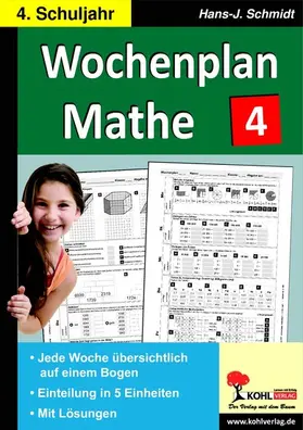 Schmidt | Wochenplan Mathe / Klasse 4 | E-Book | www2.sack.de