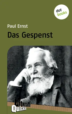 Ernst |  Das Gespenst - Literatur-Quickie | eBook | Sack Fachmedien