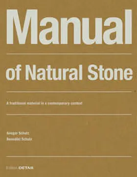 Schulz |  Manual of Natural Stone | Buch |  Sack Fachmedien
