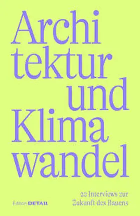 Hofmeister |  Architektur und Klimawandel | Buch |  Sack Fachmedien
