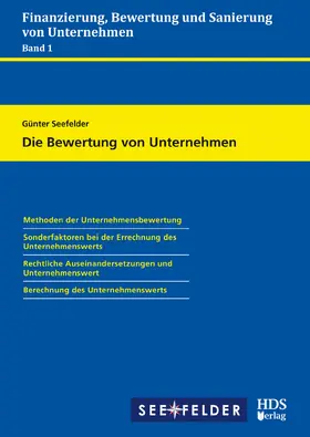 Seefelder |  Die Bewertung von Unternehmen | Buch |  Sack Fachmedien