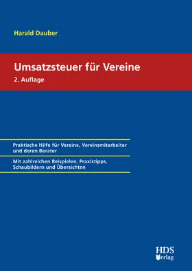 Dauber |  Umsatzsteuer für Vereine | Buch |  Sack Fachmedien