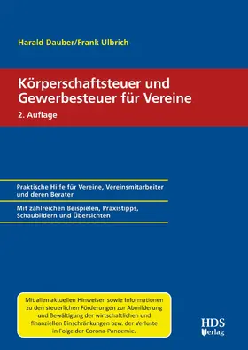 Dauber / Ulbrich |  Körperschaftsteuer und Gewerbesteuer für Vereine | eBook | Sack Fachmedien