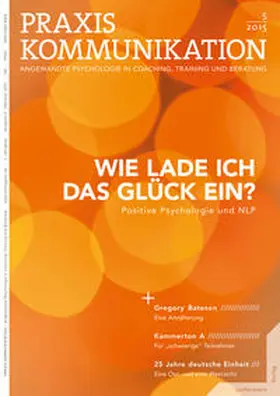  Praxis Kommunikation 5/2015 Einzelheft | eBook | Sack Fachmedien