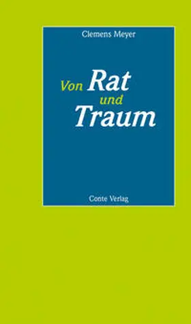 Meyer |  Von Rat und Traum | Buch |  Sack Fachmedien