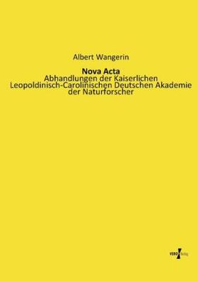 Wangerin |  Nova Acta | Buch |  Sack Fachmedien