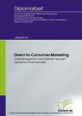 Simon |  Direct-to-Consumer-Marketing | eBook | Sack Fachmedien