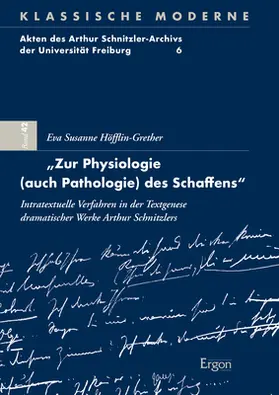 Höfflin-Grether | „Zur Physiologie (auch Pathologie) des Schaffens“ | Buch | 978-3-95650-825-7 | sack.de
