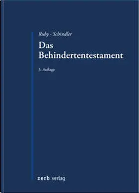 Ruby / Schindler | Ruby, G: Behindertentestament | Buch | 978-3-95661-075-2 | sack.de