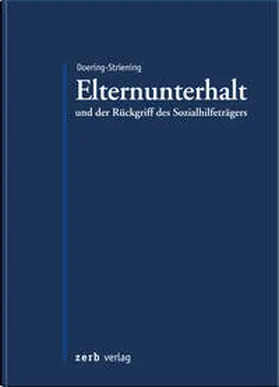 Doering-Striening |  Elternunterhalt | Buch |  Sack Fachmedien