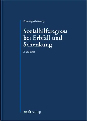 Doering-Striening / Döring-Striening |  Sozialhilferegress bei Erbfall und Schenkung | Buch |  Sack Fachmedien