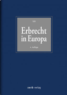 Süß |  Erbrecht in Europa | Buch |  Sack Fachmedien