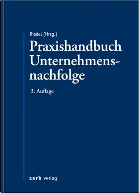 Riedel |  Praxishandbuch Unternehmensnachfolge | Buch |  Sack Fachmedien