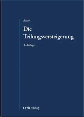 Bothe |  Die Teilungsversteigerung | Buch |  Sack Fachmedien