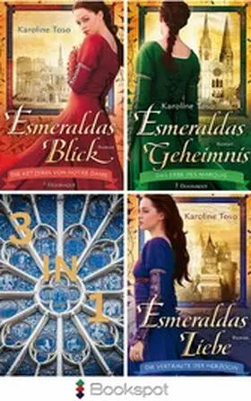 Toso |  Esmeralda Reihe Band 1-3: Esmeraldas Blick, Esmeraldas Geheimnis, Esmeraldas Liebe (3in1-Bundle) | eBook | Sack Fachmedien