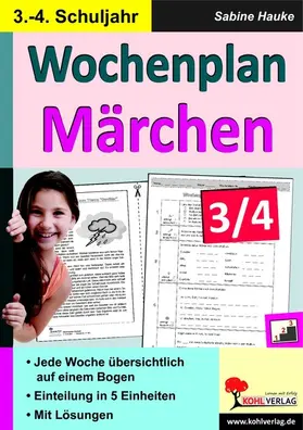 Hauke | Wochenplan Märchen / Klasse 3-4 | E-Book | www2.sack.de