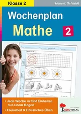 Schmidt |  Wochenplan Mathe / Klasse 2 | eBook | Sack Fachmedien
