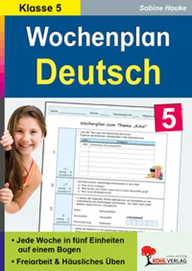 Hauke |  Wochenplan Deutsch 5 | Buch |  Sack Fachmedien