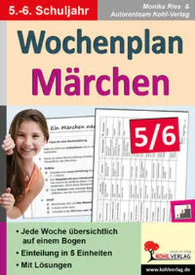 Hauke |  Wochenplan Märchen 5/6 | Buch |  Sack Fachmedien