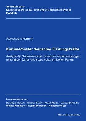 Endemann |  Karrieremuster deutscher Führungskräfte | Buch |  Sack Fachmedien