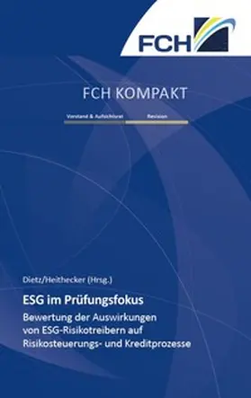 Dietz / Heithecker |  ESG im Prüfungsfokus | Buch |  Sack Fachmedien