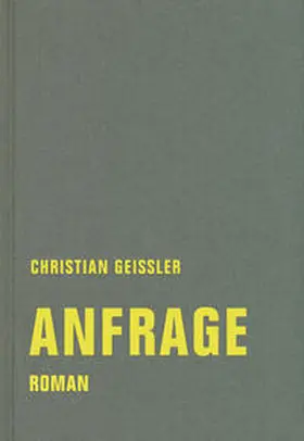 Geissler |  Anfrage | Buch |  Sack Fachmedien