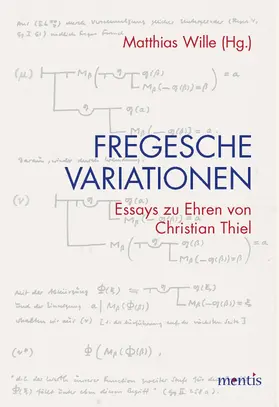 Wille |  Fregesche Variationen | Buch |  Sack Fachmedien