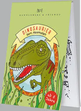  Dinosaurier zum Ausmalen | Buch |  Sack Fachmedien