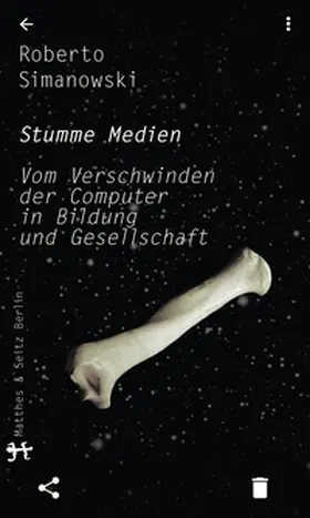 Simanowski |  Stumme Medien | Buch |  Sack Fachmedien