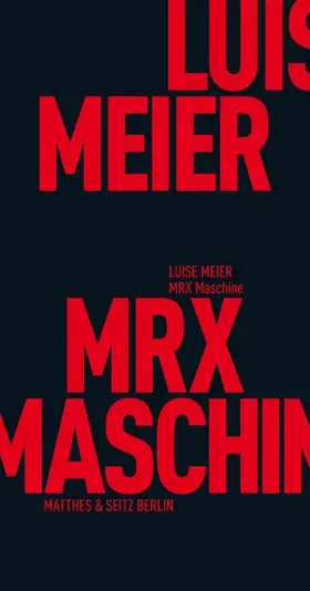 Meier |  MRX Maschine | eBook | Sack Fachmedien