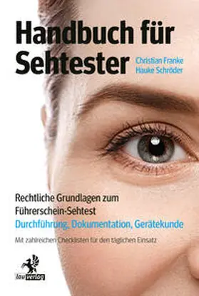 Franke / Schröder |  Handbuch für Sehtester | Buch |  Sack Fachmedien