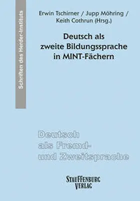 Tschirner / Möhring / Cothrun |  Deutsch als zweite Bildungssprache in MINT-Fächern | Buch |  Sack Fachmedien
