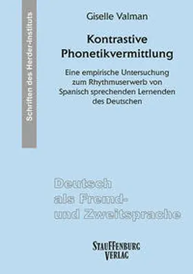 Valman |  Kontrastive Phonetikvermittlung | Buch |  Sack Fachmedien