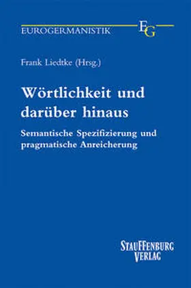 Liedtke |  Wörtlichkeit und darüber hinaus | Buch |  Sack Fachmedien