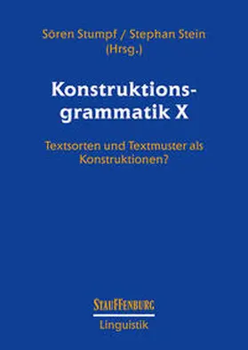 Stumpf / Stein |  Konstruktionsgrammatik X | Buch |  Sack Fachmedien